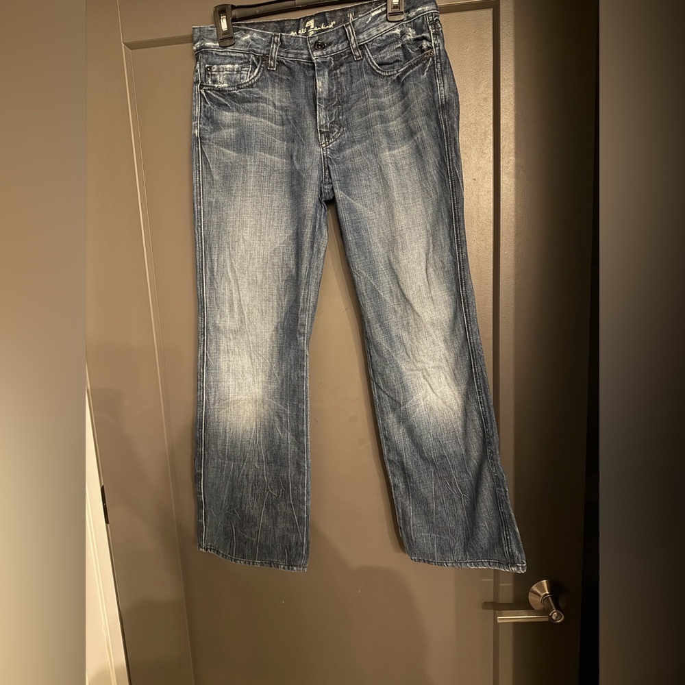 7 For All Mankind Blue Men’s A Pocket Boot Jeans size 30